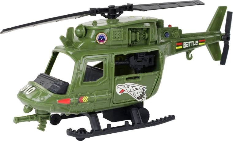 Helicóptero con efectos de luz y sonido