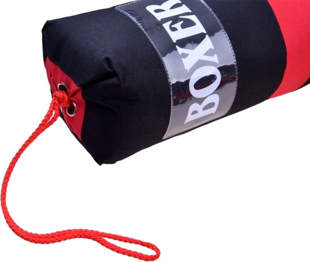 Saco de boxeo resistente con sistema de suspensión