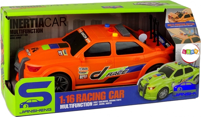 Luces y sonidos como en una carrera