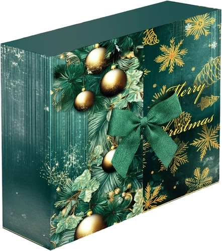 Elegante embalaje de regalo que decora el interior