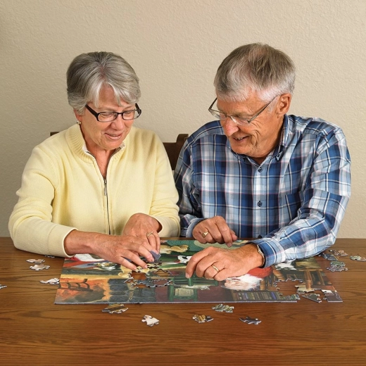 Piezas extra grandes para un montaje fácil