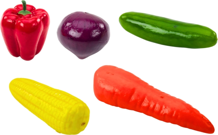 Colores y formas realistas para aprender jugando