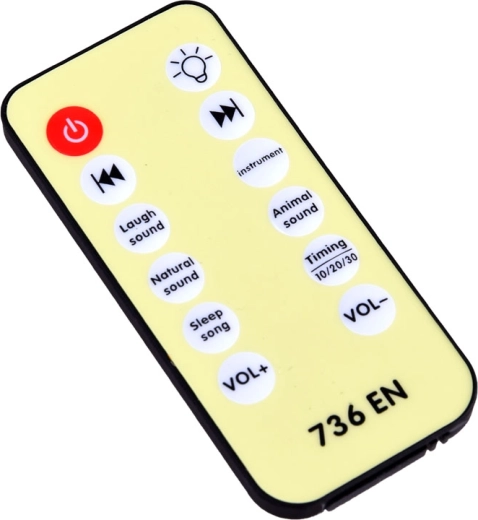 Control remoto para máxima comodidad