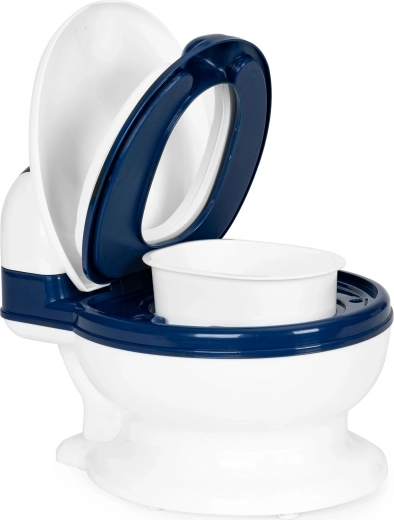 Diseño realista como un inodoro de verdad