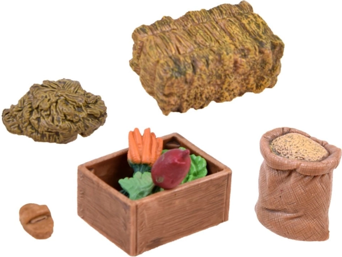 Alimentación y corral para el cuidado de los animales