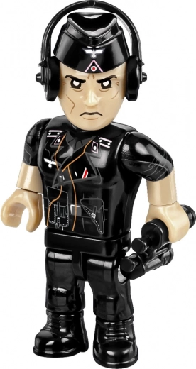 Minifigura del comandante con accesorios