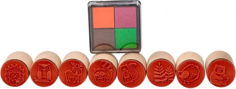 Almohadilla de cuatro colores para crear al instante