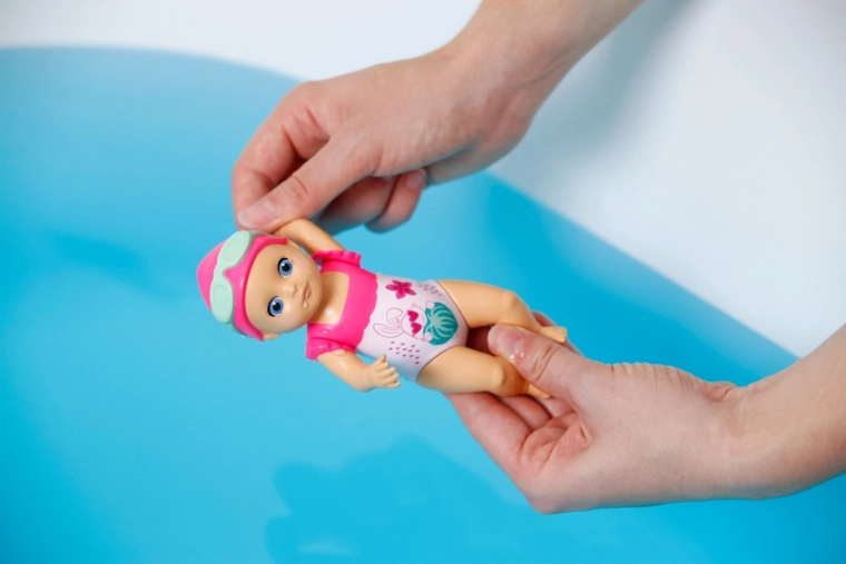 Mecanismo de natación con cuerda