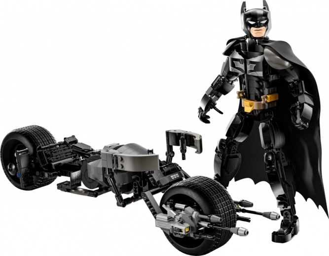 El caballero oscuro con batmoto