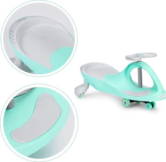 Ruedas de goma silenciosas y ergonomía para mayor confort