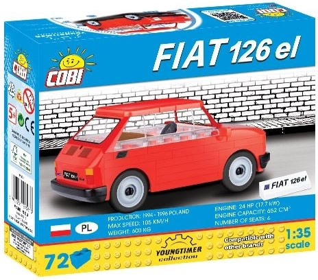 72 piezas de alta calidad COBI