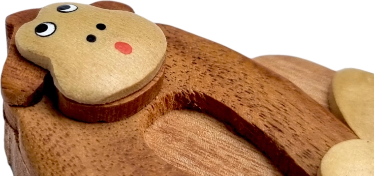 Decoración de madera hecha a mano