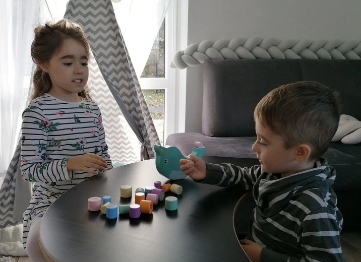 Madera de calidad, colores pastel