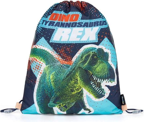 Set dino completo: bolsa y estuche con el mismo diseño