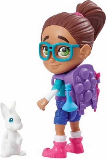Mochila científica y detalles temáticos