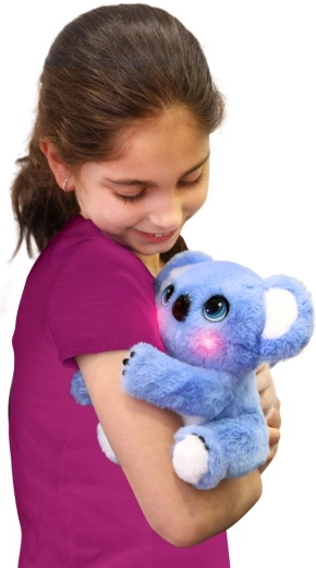 Koala que reacciona al tacto