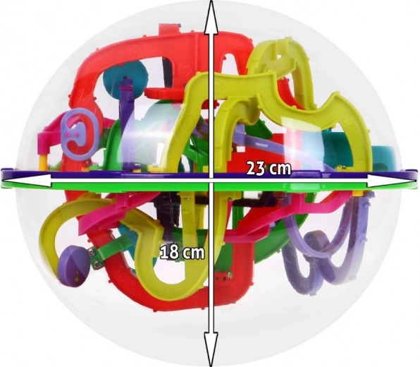 Tamaño ideal para la mano: diámetro aprox. 18 cm