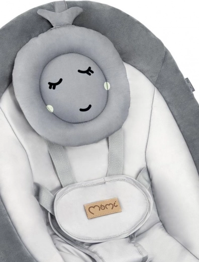 Asiento cómodo con cojín y arnés de seguridad