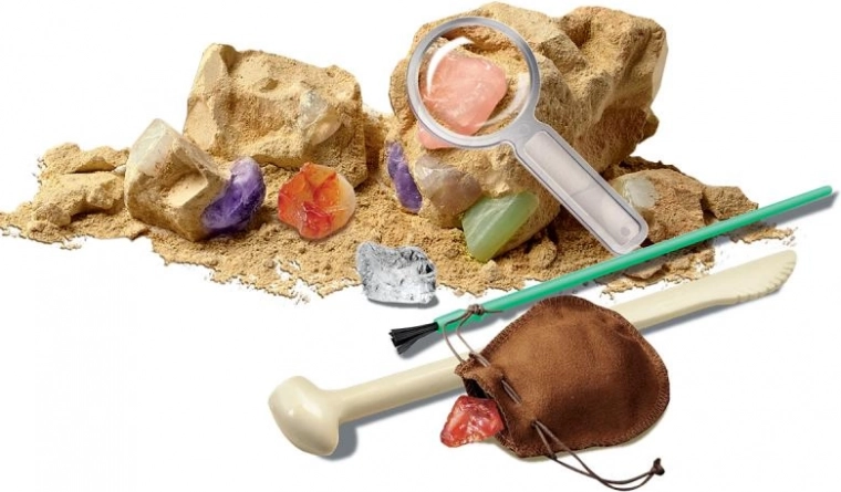 Extracción de minerales y trabajo con herramientas