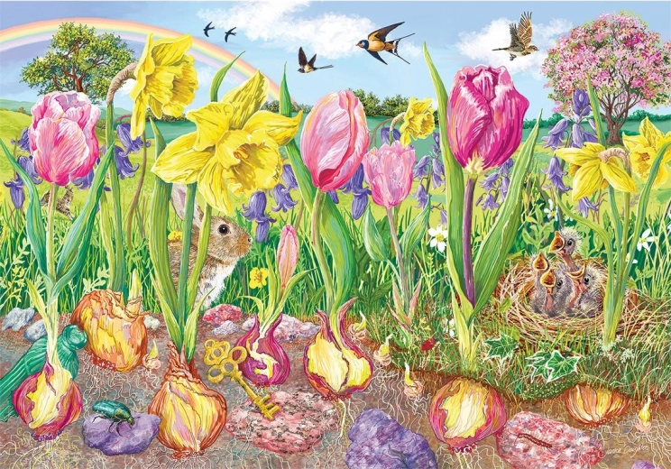 Coloridos motivos de la naturaleza