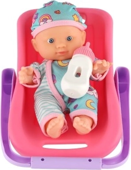 Juego realista con biberón