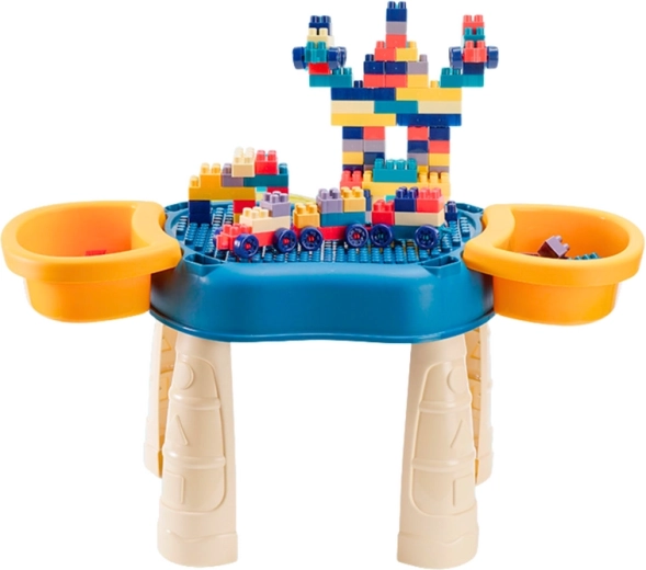Superficie de juego con bloques