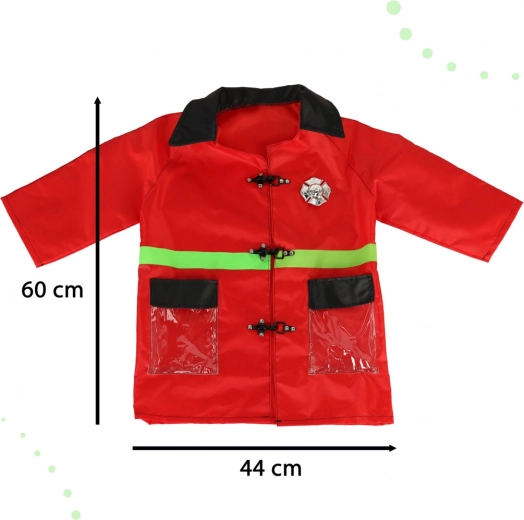 Disfraz de bombero auténtico