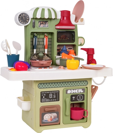 Accesorios abundantes y espacios de almacenamiento