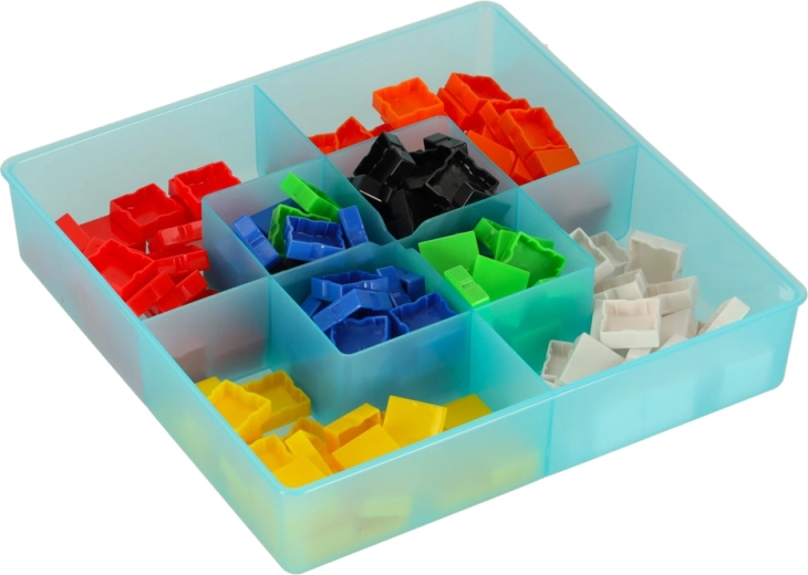 Caja de almacenamiento práctica con compartimentos