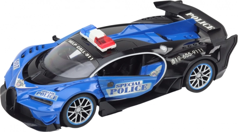 Diseño deportivo policial realista