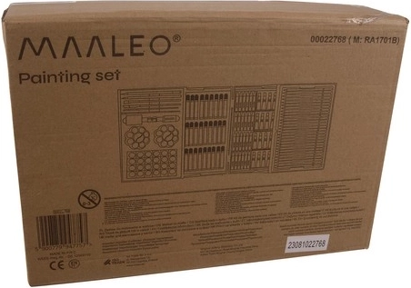 Equipamiento de 144 piezas para dibujo y pintura