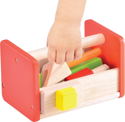 Piezas coloridas e interactivas