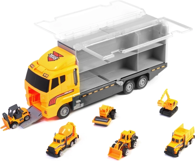 Transportador con espacio de almacenamiento