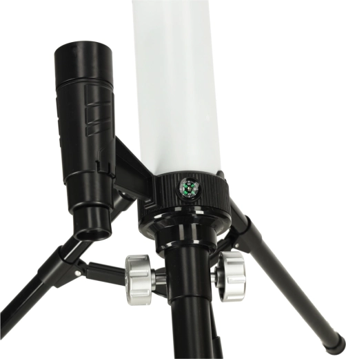 Brújula y soporte para teléfono para una orientación y un intercambio sencillos