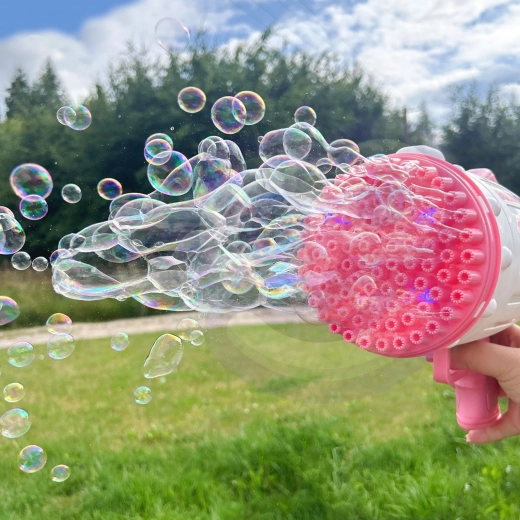 Burbujas a lo grande: 91 orificios