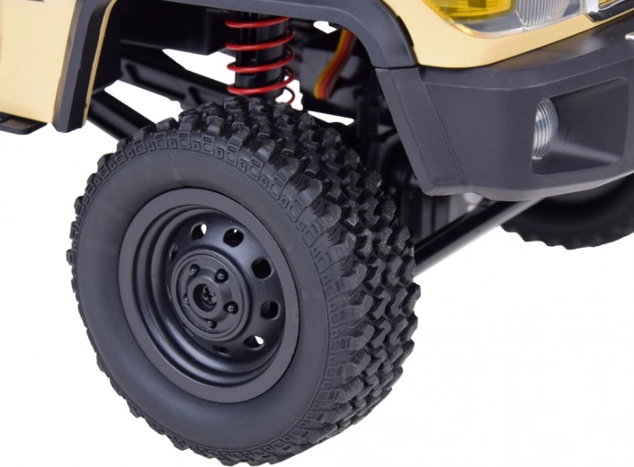 Tracción 4x4 y suspensión para mayor seguridad en el terreno