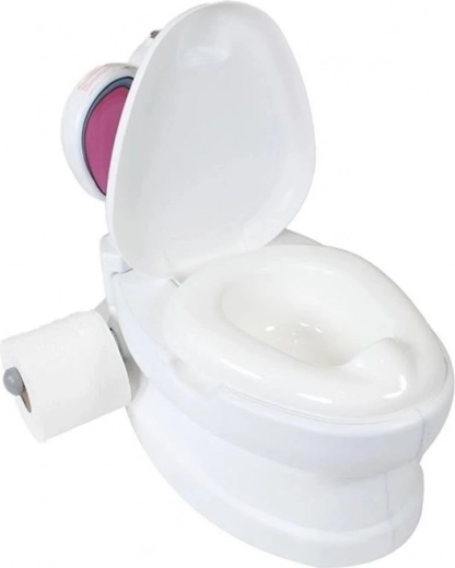 Forma realista de inodoro para un aprendizaje más rápido