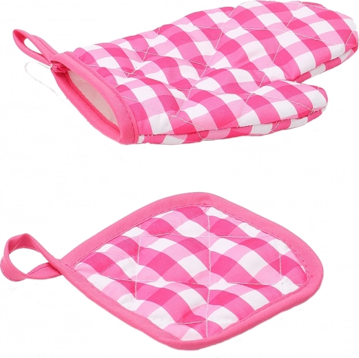 Guantes protectores y agarrador