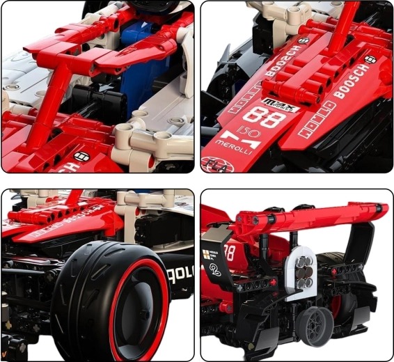 Tecnología realista: motor de pistones y dirección
