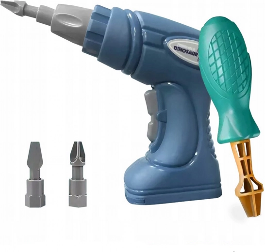 Taladro infantil y destornillador con puntas