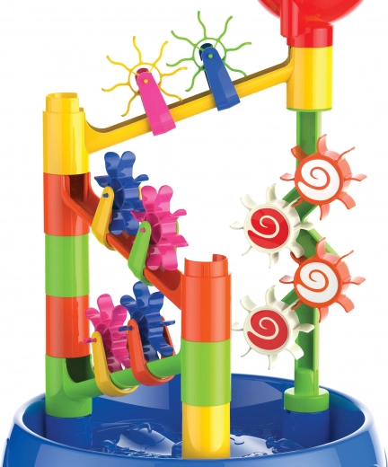 Juego interactivo con agua