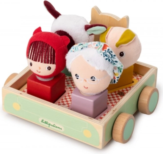 Carrito de arrastre para los primeros pasos