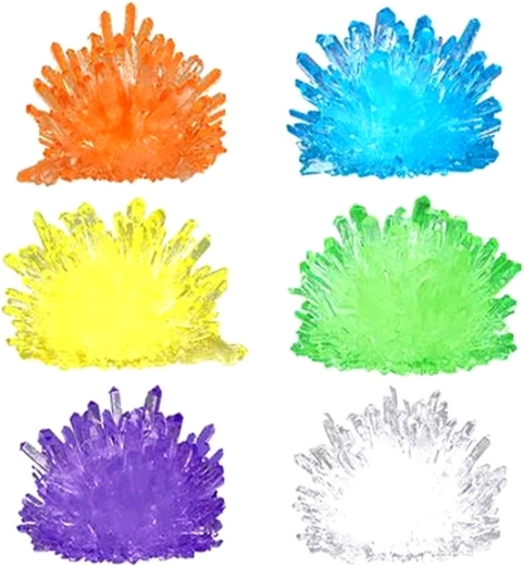 Cultiva cristales de colores brillantes