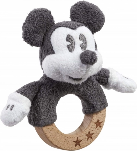 Madera de haya natural y suave peluche