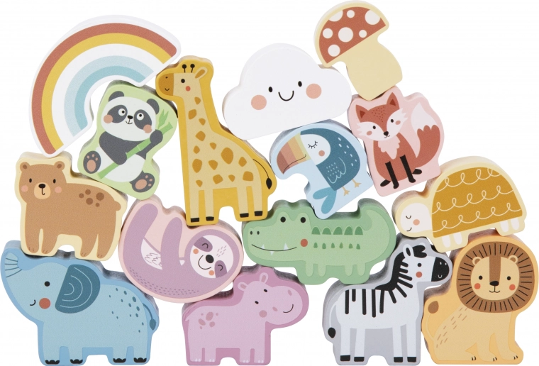 Figuras de Madera y Tarjetas