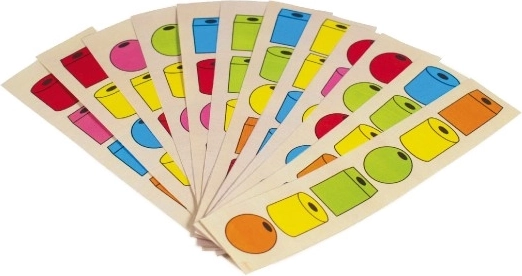 Plantillas para aprender formas y colores