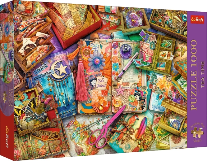 Motivo creativo Tea Time: Scrapbooking