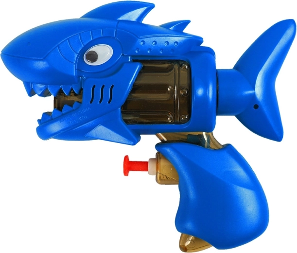 Divertido diseño de tiburón con ojos móviles