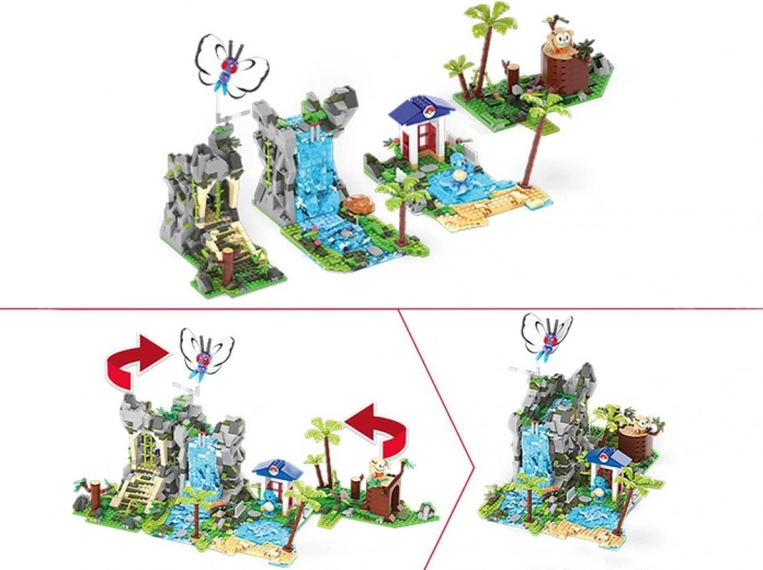 Jungla modular llena de descubrimientos
