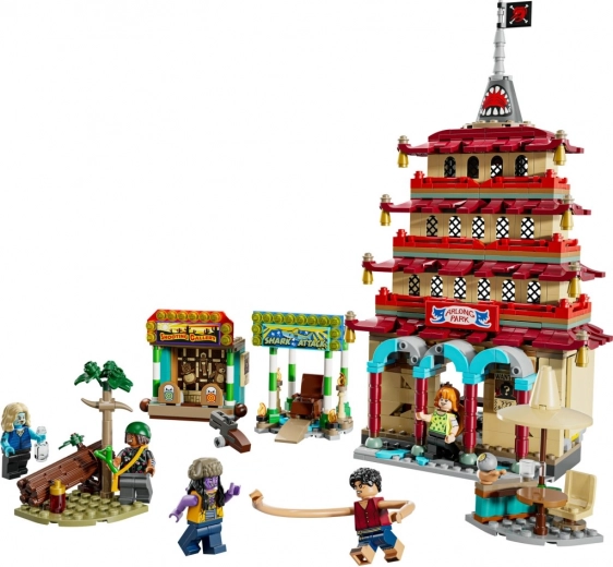 Pagoda de acción con función de vuelco